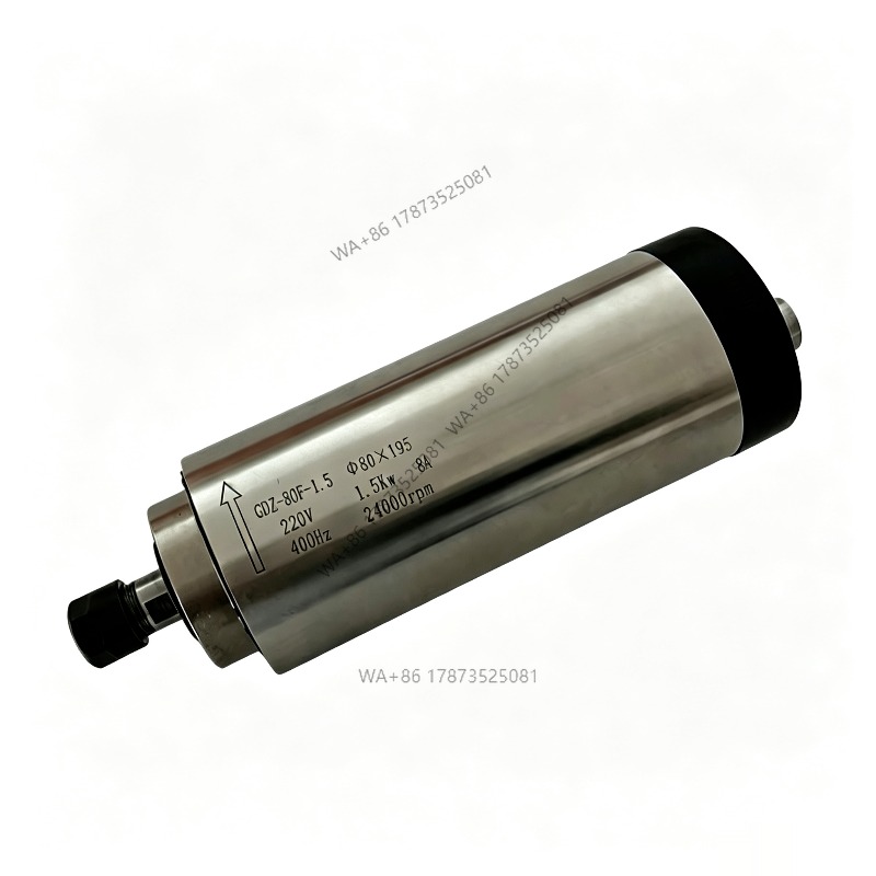 Er20 Collet Chuck Spindle Motor 220V - CNC Air Cooled 800W 1500W 2200W